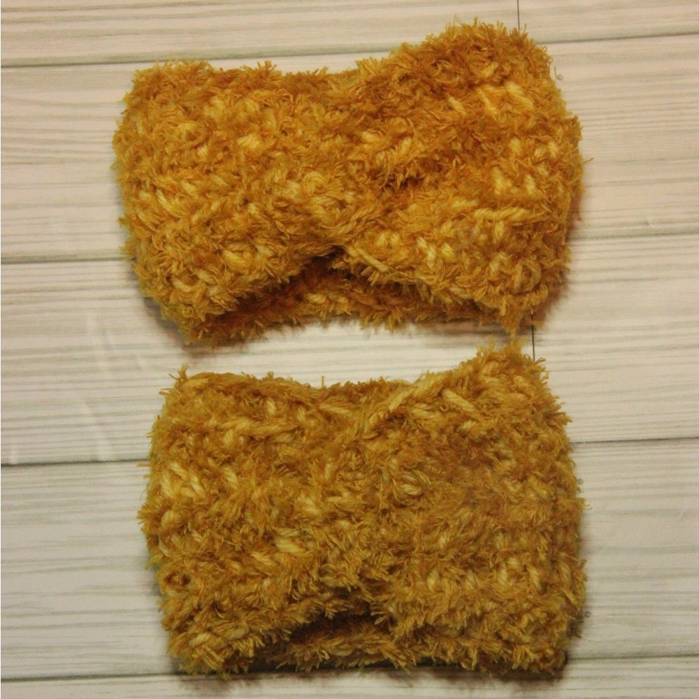 Sunflower Yellow Preemie Headband